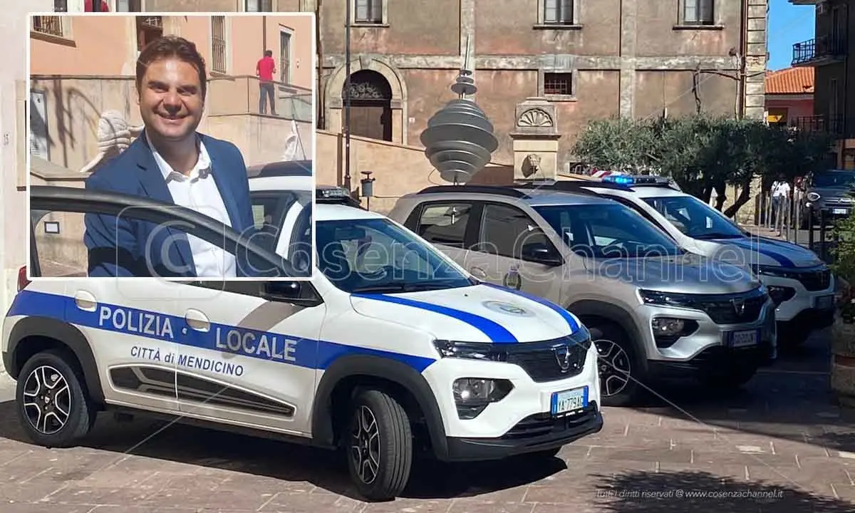 Mendicino, svolta ecologica per le auto dei vigili e della manutenzione