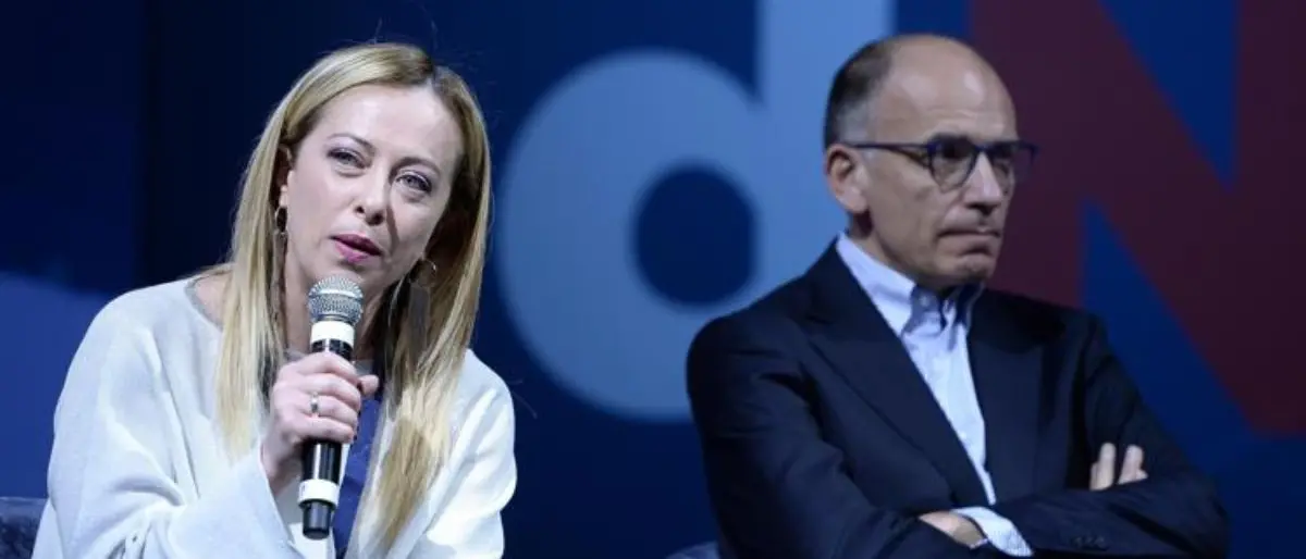 Giorgia Meloni avverte l'Ue: «Con noi al governo la pacchia è finita»