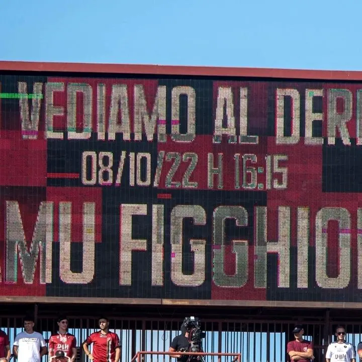 E' già Reggina-Cosenza. Al \"Granillo\" l'invito amaranto ai tifosi per il derby