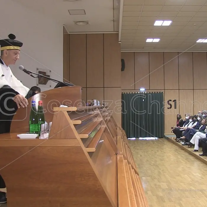Il rettore Leone: «All'Unical di Rende 100mila laureati in 50 anni» (VIDEO)