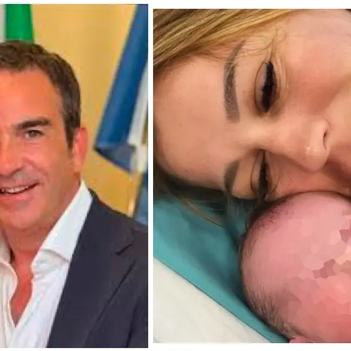 Roberto Occhiuto è diventato di nuovo papà: Matilde Siracusano ha dato alla luce il piccolo Tommaso