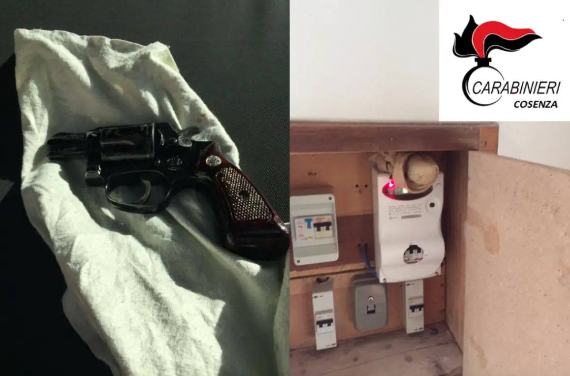 I carabinieri di Cosenza controllano il territorio, 14 denunce. Sequestrata anche una pistola