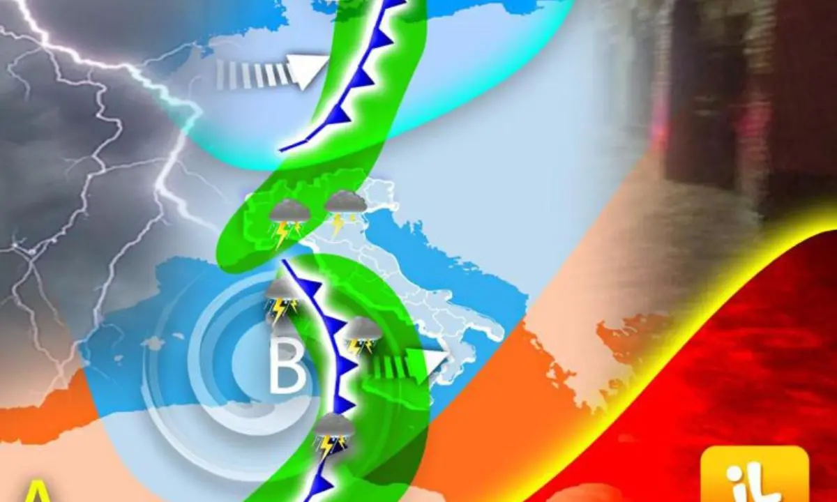 Maltempo sull'Italia, forte ondata e rischio eventi estremi