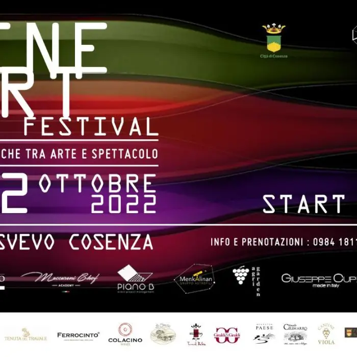 Cosenza, al Castello Svevo la quarta edizione di WineArt Festival