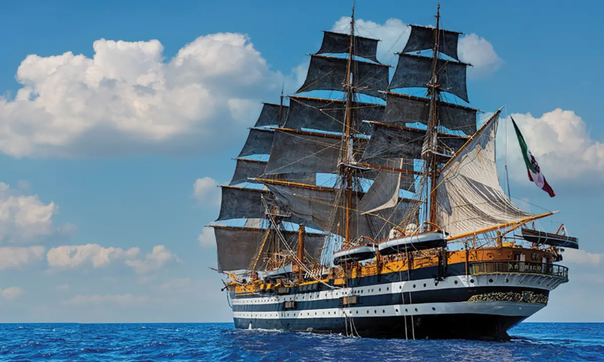 L’Amerigo Vespucci torna in Italia: a Reggio Calabria dal 2 al 6 maggio. Come salire a bordo gratis