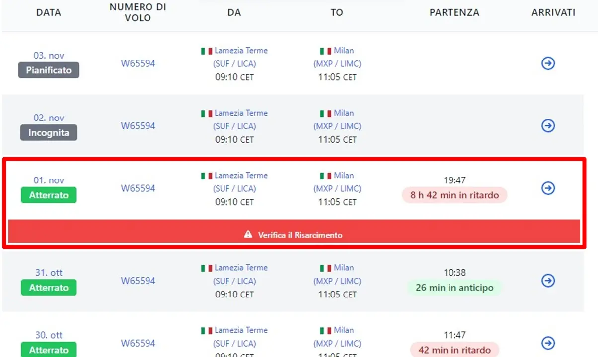 Da Lamezia a Milano con oltre 8 ore e mezzo di ritardo: passeggeri \"sequestrati\" in aeroporto per un'intera giornata
