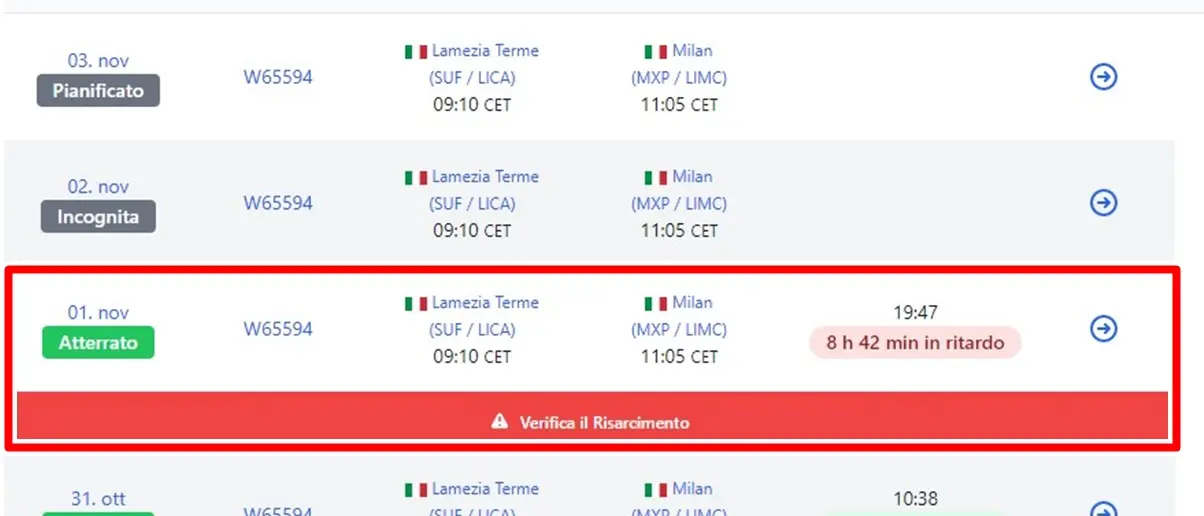 Da Lamezia a Milano con oltre 8 ore e mezzo di ritardo: passeggeri \"sequestrati\" in aeroporto per un'intera giornata