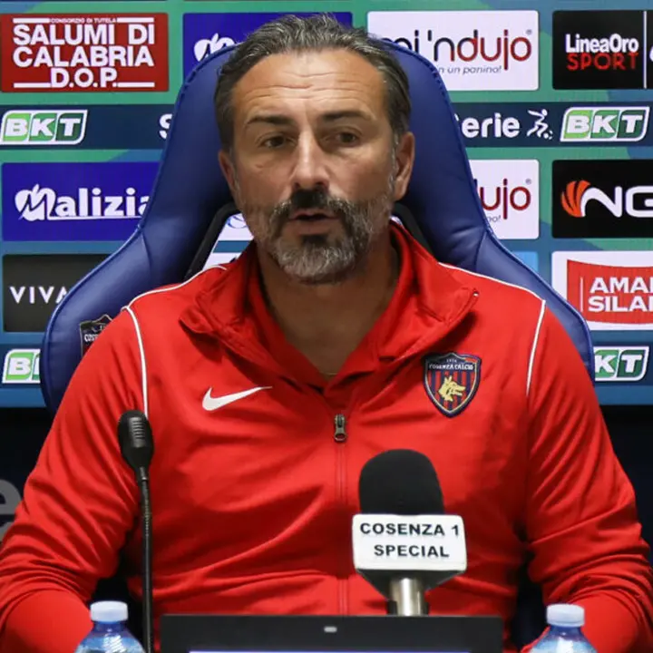 Dionigi: «Cosenza, resettiamo tutto e ripartiamo insieme da domani»
