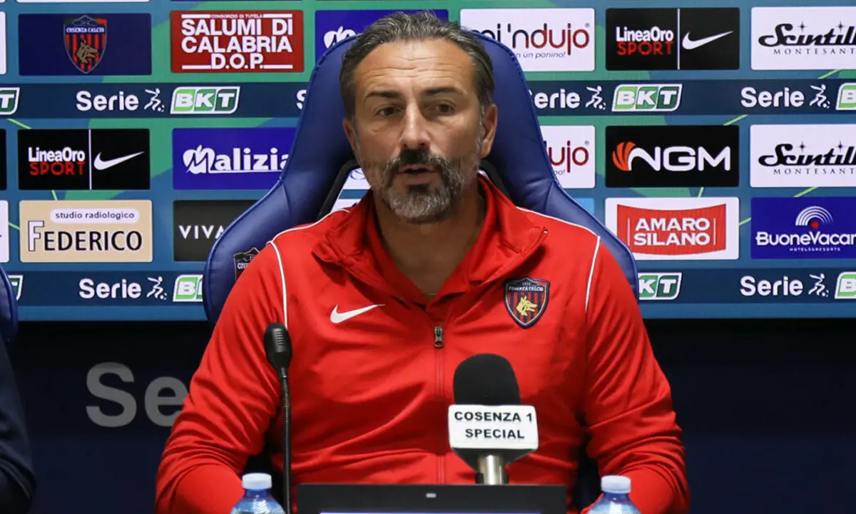 Dionigi: «Cosenza, resettiamo tutto e ripartiamo insieme da domani»