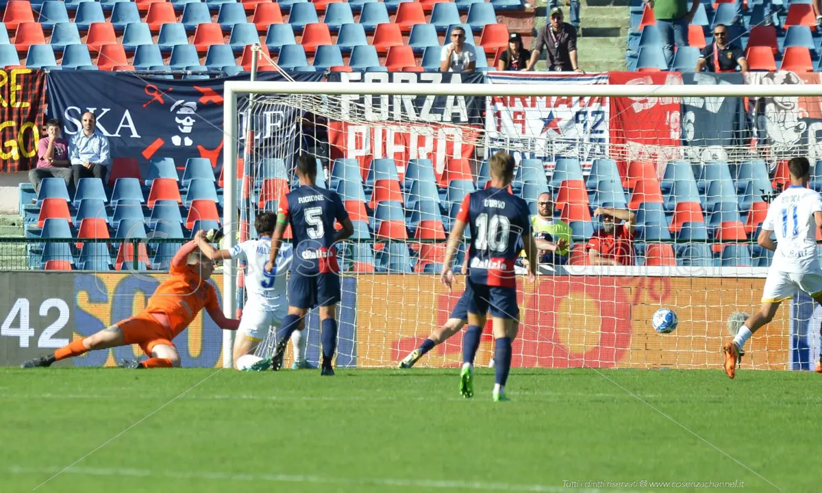 Cosenza ancora ko, la musica non cambia con il Frosinone (1-2)