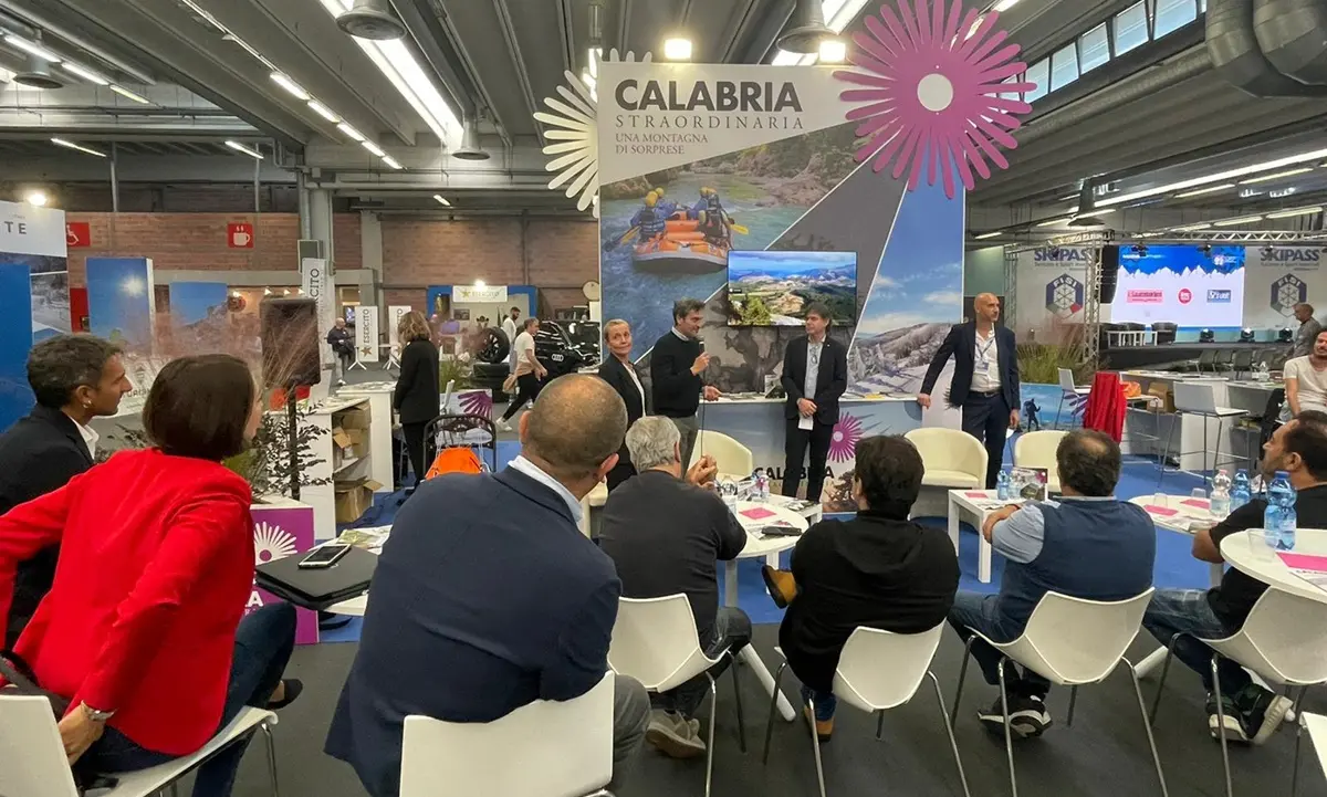 Successo per lo stand della Calabria a Skipass 2022, la vetrina della neve più importante d'Italia