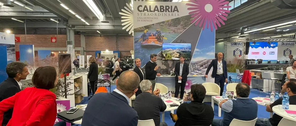 Successo per lo stand della Calabria a Skipass 2022, la vetrina della neve più importante d'Italia