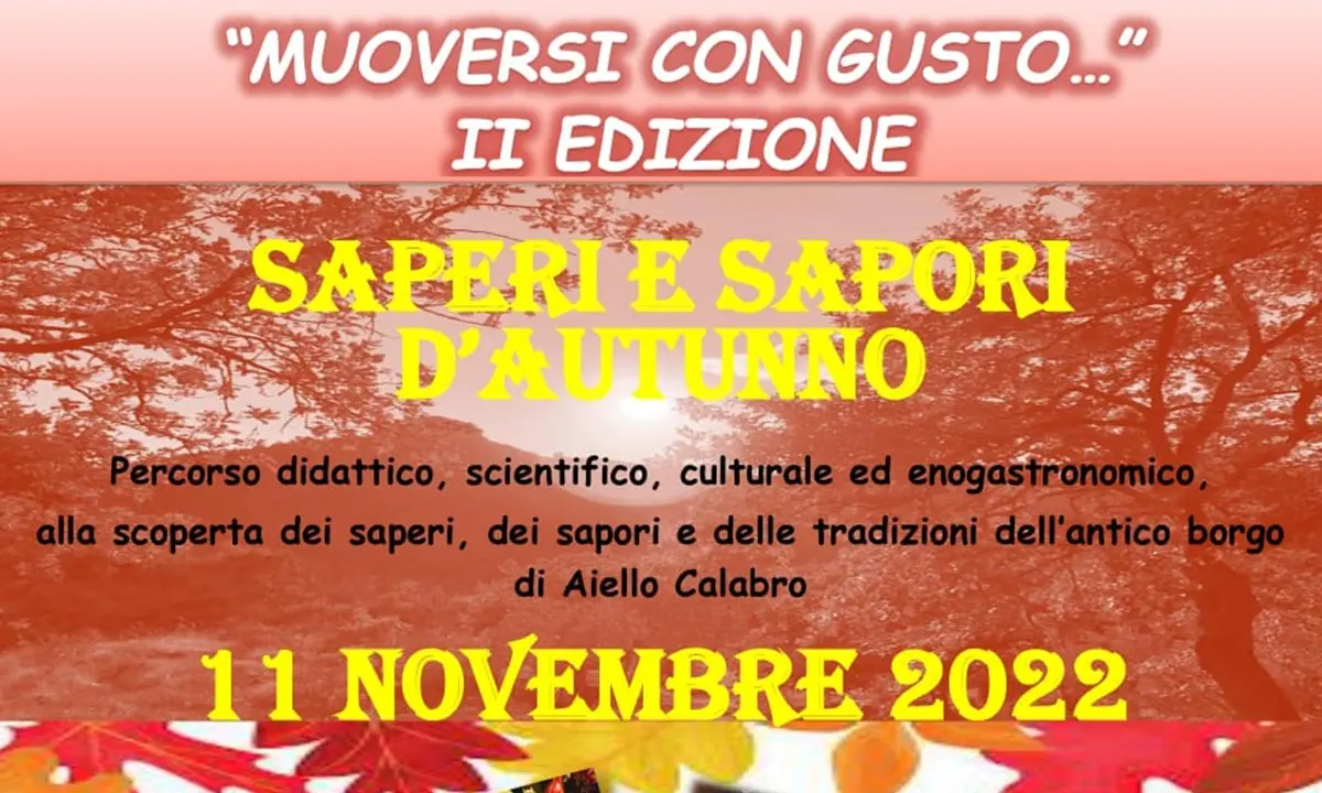 Aiello Calabro, le tradizioni rivivono nell'evento \"Saperi e sapori d'autunno\"