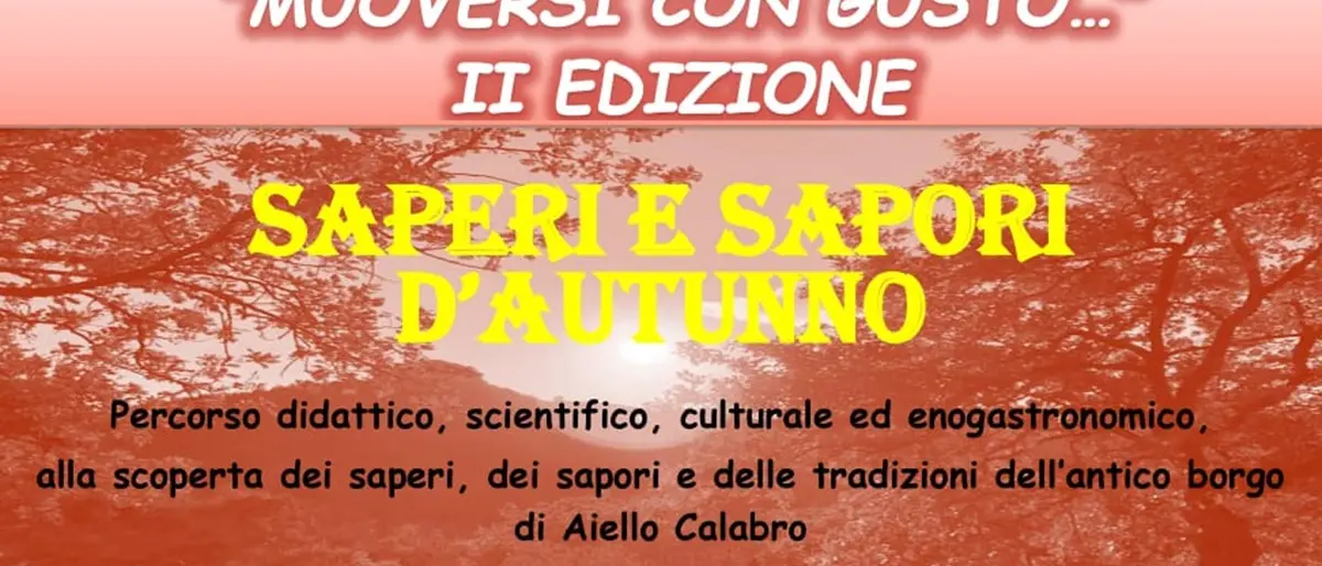 Aiello Calabro, le tradizioni rivivono nell'evento \"Saperi e sapori d'autunno\"