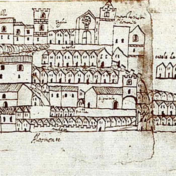 Altomonte 500 anni fa, una delle più antiche vedute della Calabria