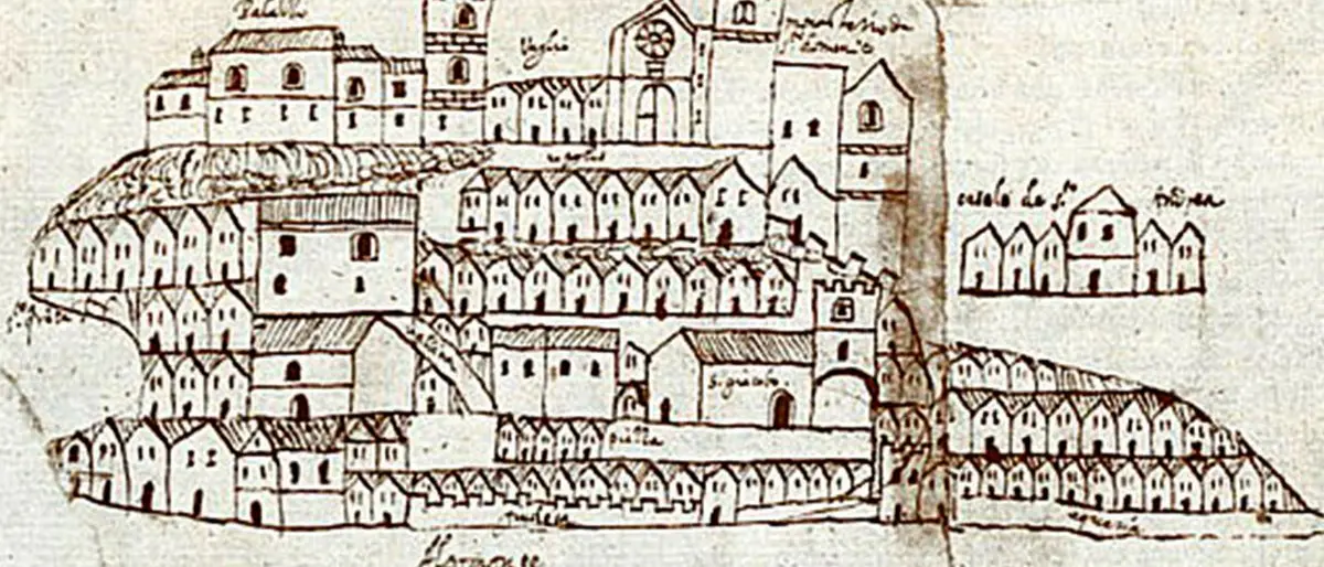 Altomonte 500 anni fa, una delle più antiche vedute della Calabria