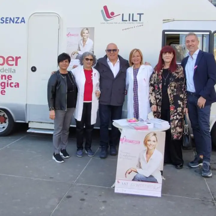 Cosenza, soddisfazione per la campagna di prevenzione del carcinoma mammario