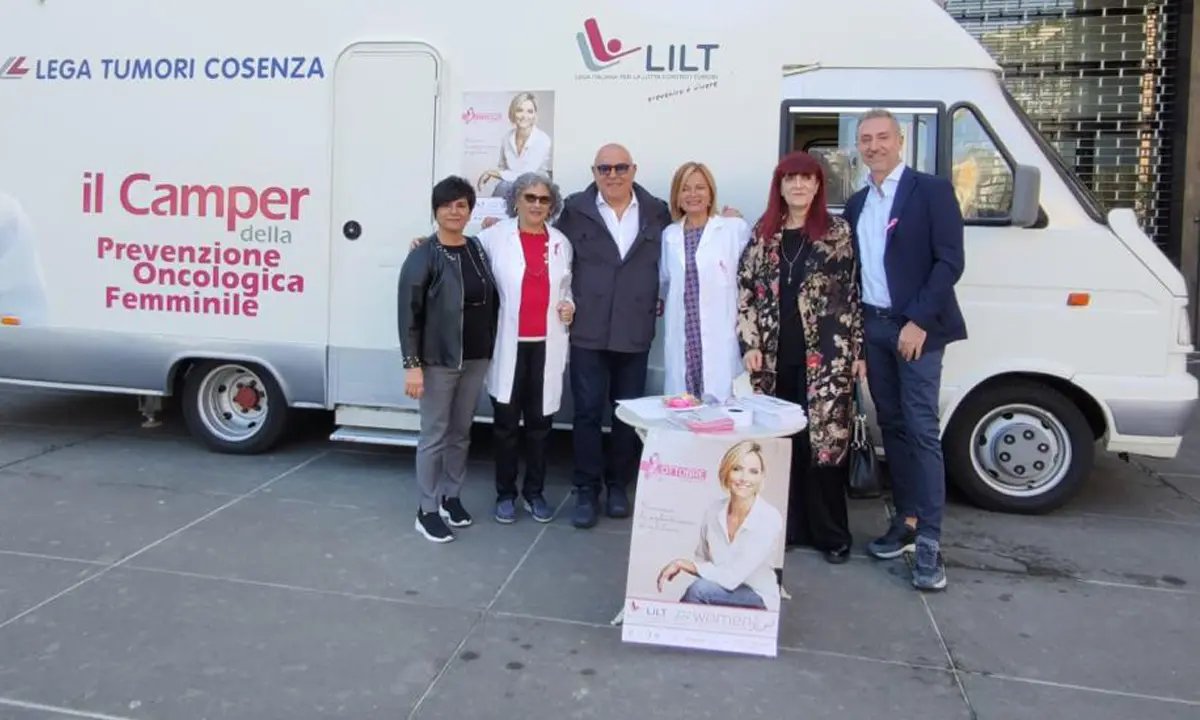 Cosenza, soddisfazione per la campagna di prevenzione del carcinoma mammario