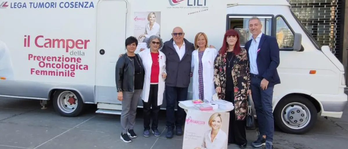 Cosenza, soddisfazione per la campagna di prevenzione del carcinoma mammario