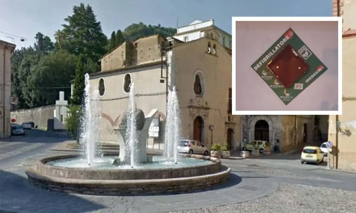 Furto del defibrillatore, Caruso: «Attenzione massima su Cosenza Vecchia»