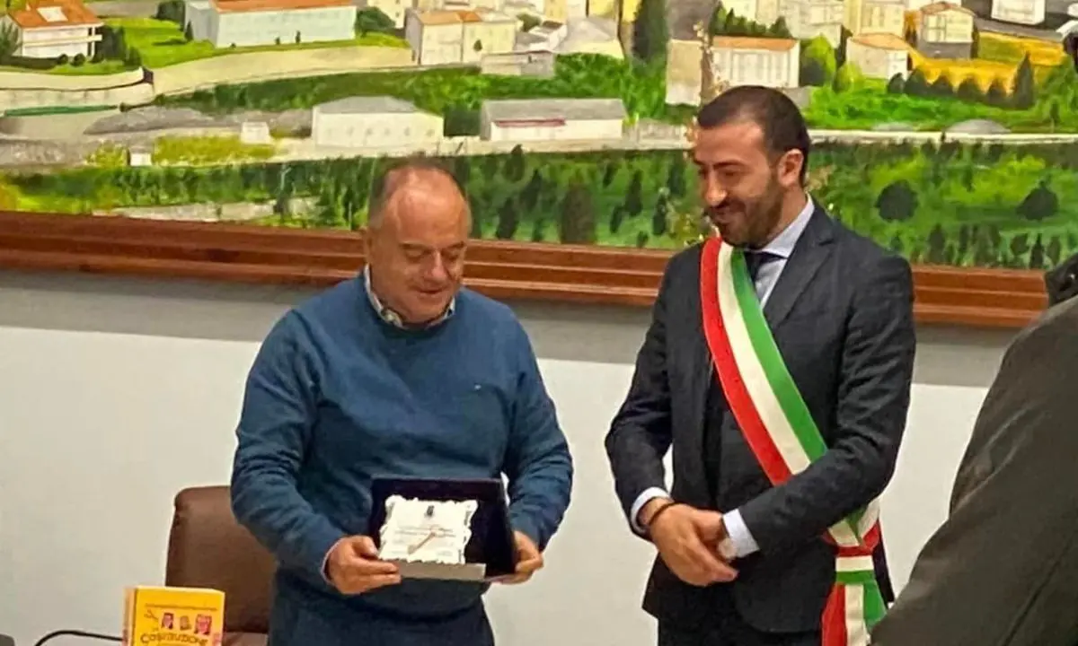 Il procuratore di Catanzaro Nicola Gratteri cittadino onorario di Aprigliano
