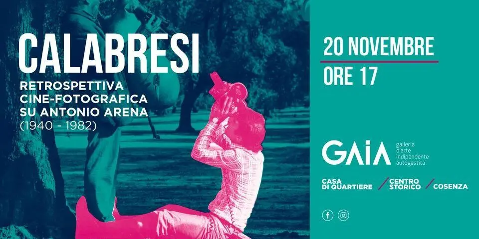 Cosenza, la galleria Gaia ospita l'omaggio al fotografo e reporter Tonino Arena