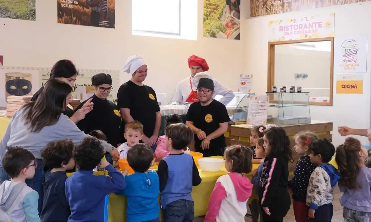 Cosenza, bambini alla scoperta dei prodotti \"buoni-buoni\"