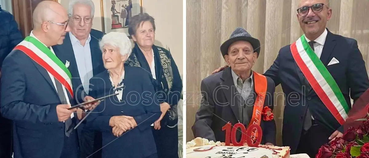 Acri in festa per un \"buon compleanno\" da record: spente 200 candeline