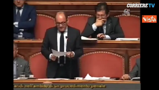 'NDRANGHETA E POLITICA | Il Senato vota a favore dell'arresto di Caridi. «Mi consegno a Rebibbia» [VIDEO]