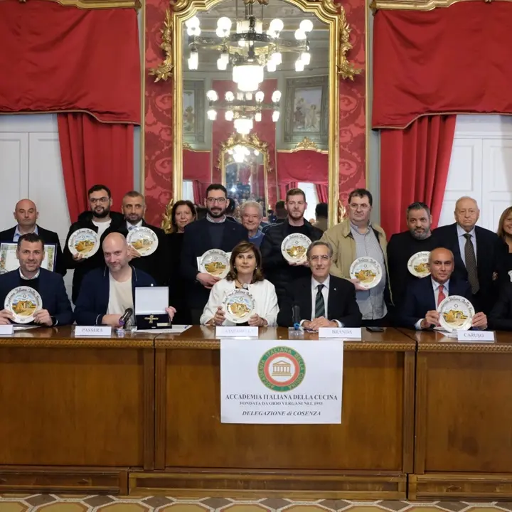 L'Accademia italiana della Cucina premia le eccellenze cosentine: quattro i riconoscimenti