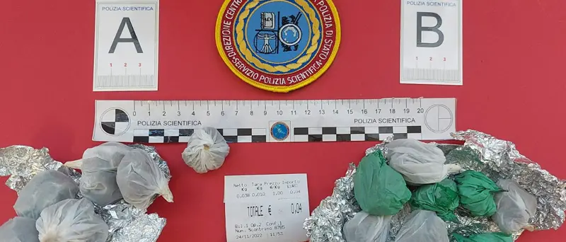 Paola, trovati 20 grammi di marijuana nei controlli nei pressi di una scuola