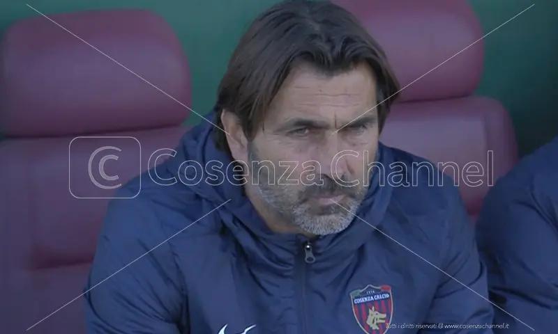 Viali: «Siamo in crescita». Ma nel Cosenza a Bari, ancora out Florenzi