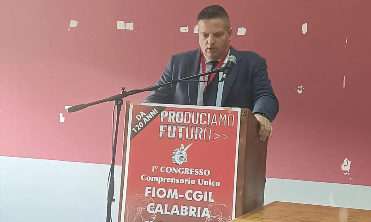 Umberto Calabrone eletto segretario della Fiom Cgil Calabria