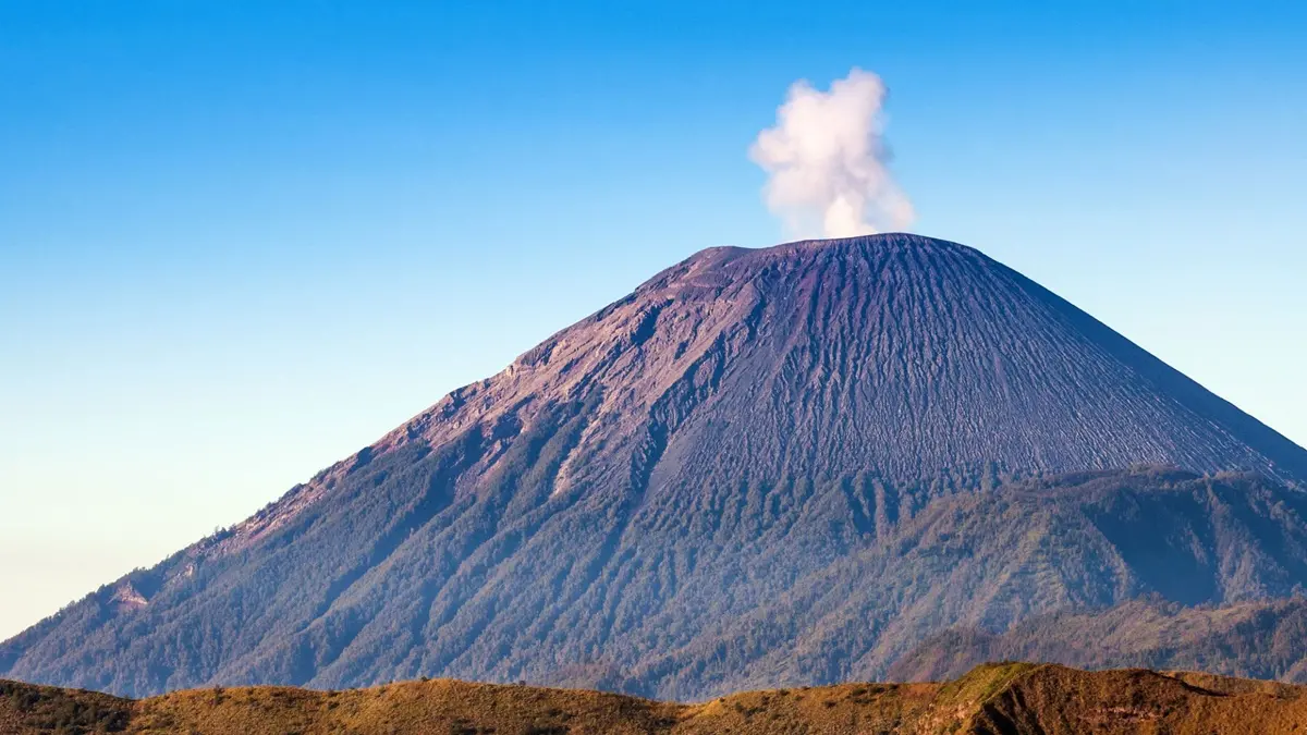 Mount Semeru volcano in Bromo Tengger Semeru National Park, East Java, Indonesia. , Getty Images/iStockphoto