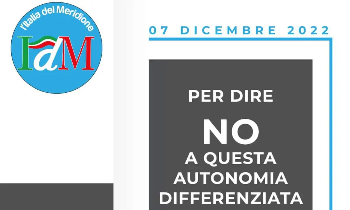 Autonomia differenziata, parte da Cosenza la raccolta firme per il NO