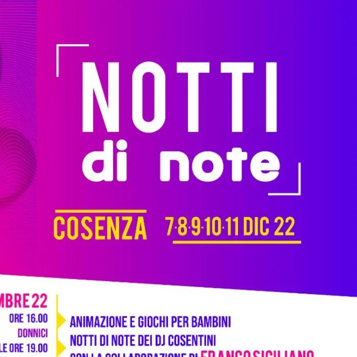 Parte da Donnici \"Notti di Note\", la rassegna musicale itinerante del Comune di Cosenza