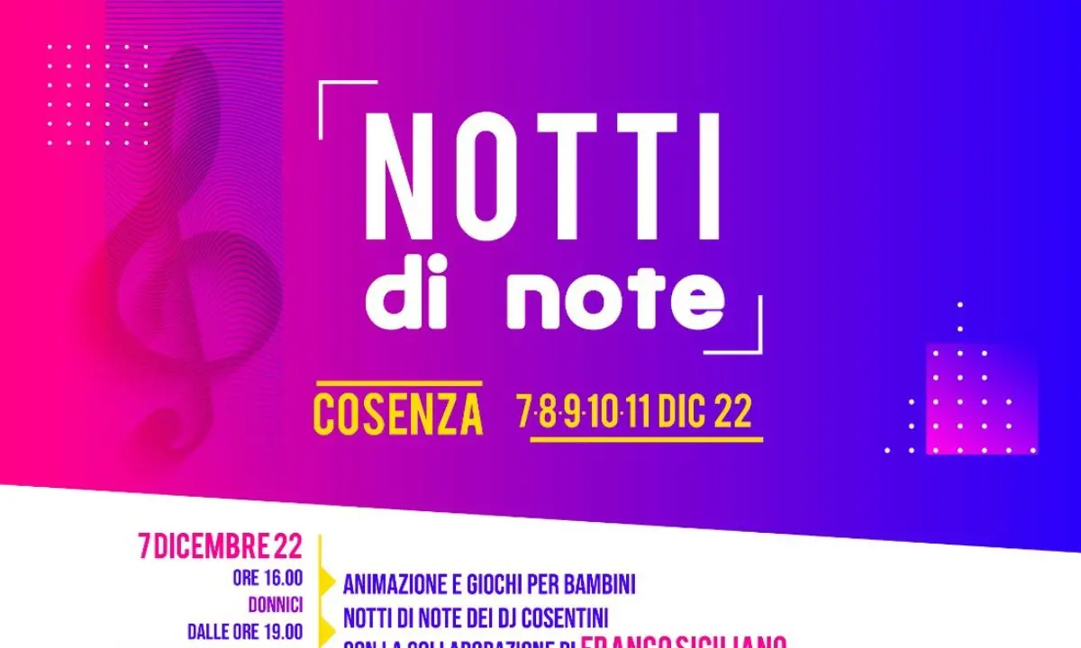Parte da Donnici \"Notti di Note\", la rassegna musicale itinerante del Comune di Cosenza