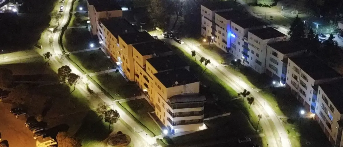 Rende, Villaggio Europa non ha più paura del buio