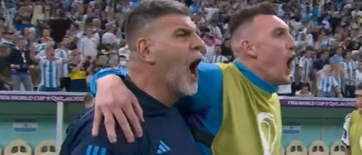 Argentina in semifinale: esulta Fuscaldo per il fisioterapista D'Andrea