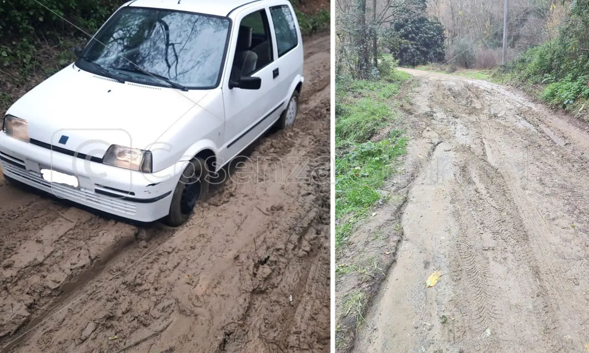 Esondazione lungo il vallone Rovella tra Cosenza e Zumpano. Ruspe in azione