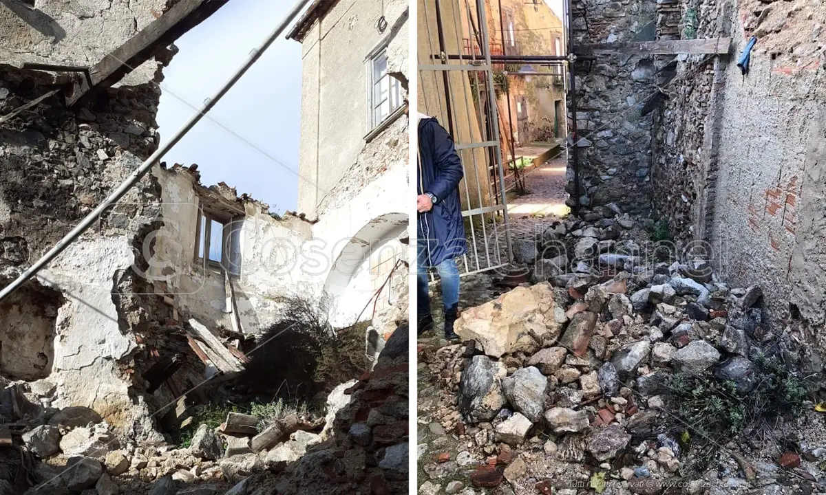 Acri, il rione Picitti crolla a pezzi. «Il sindaco Capalbo cosa fa?»