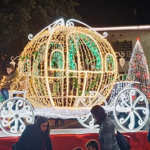 Adesso è Natale! Cosenza accende le luminarie lungo il corso e si prepara alla festa | FOTO