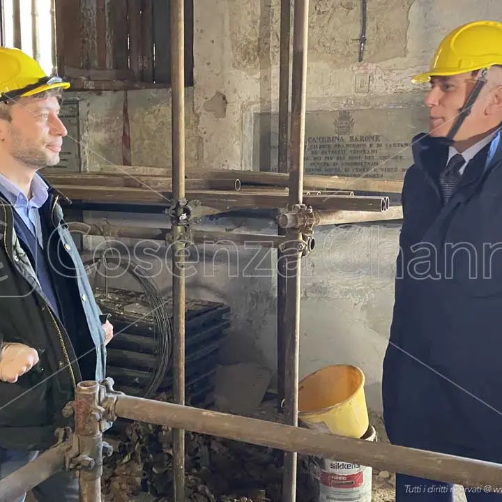 Cosenza, aperto il primo cantiere di Agenda Urbana nel centro storico | VIDEO