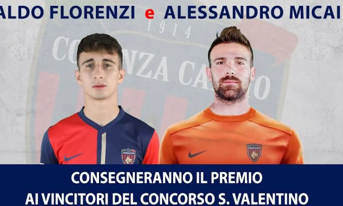 Festa degli innamorati, i calciatori del Cosenza premiano i selfie più belli