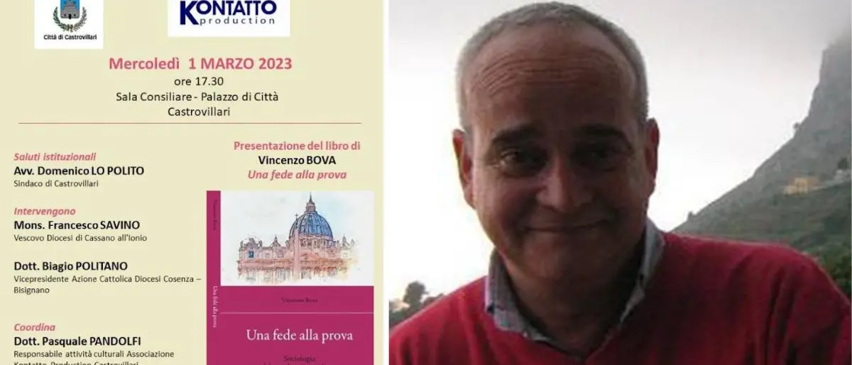 Una fede alla prova, Bova presenta il suo libro a Castrovillari