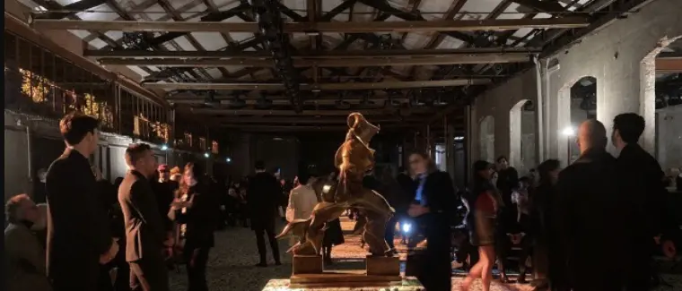 Milano Fashion week, la scultura di Boccioni donata a Cosenza arriva sulle passerelle
