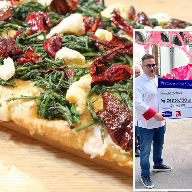 Giuseppe Di Gaetani vince il contest \"Fior... di teglia 2022\" e viene incoronato a Napoli