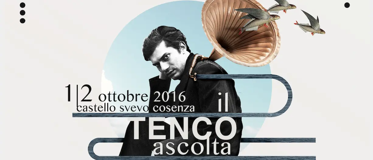 \"Tenco Ascolta\" arriva a Cosenza, ecco tutto il programma