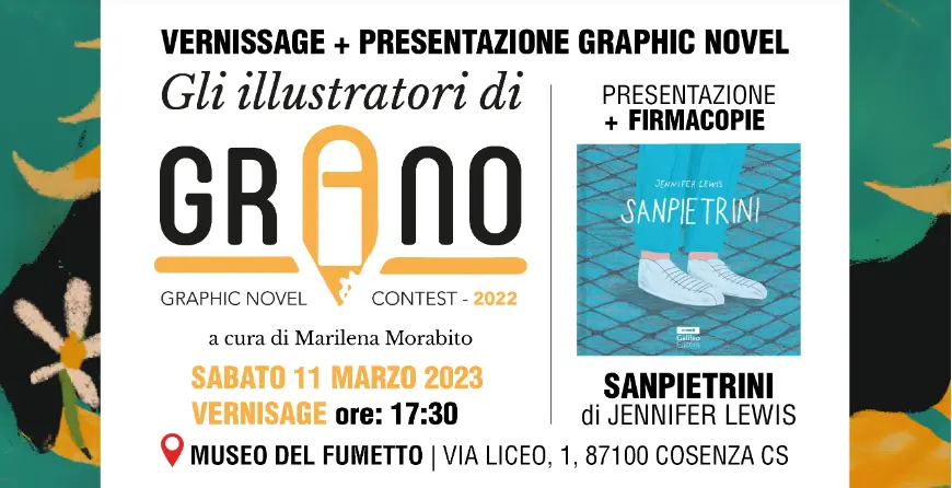 Cosenza, al Museo del Fumetto arrivano i \"Sanpietrini\" di Jennifer Lewis