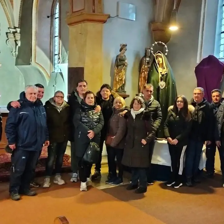La Madonna Addolorata da Luzzi ad Unterhaching. Folla di fedeli anche in Germania